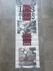 Antique Les Thugs Poster - Album "As happy as possible - 32 x 90 cm