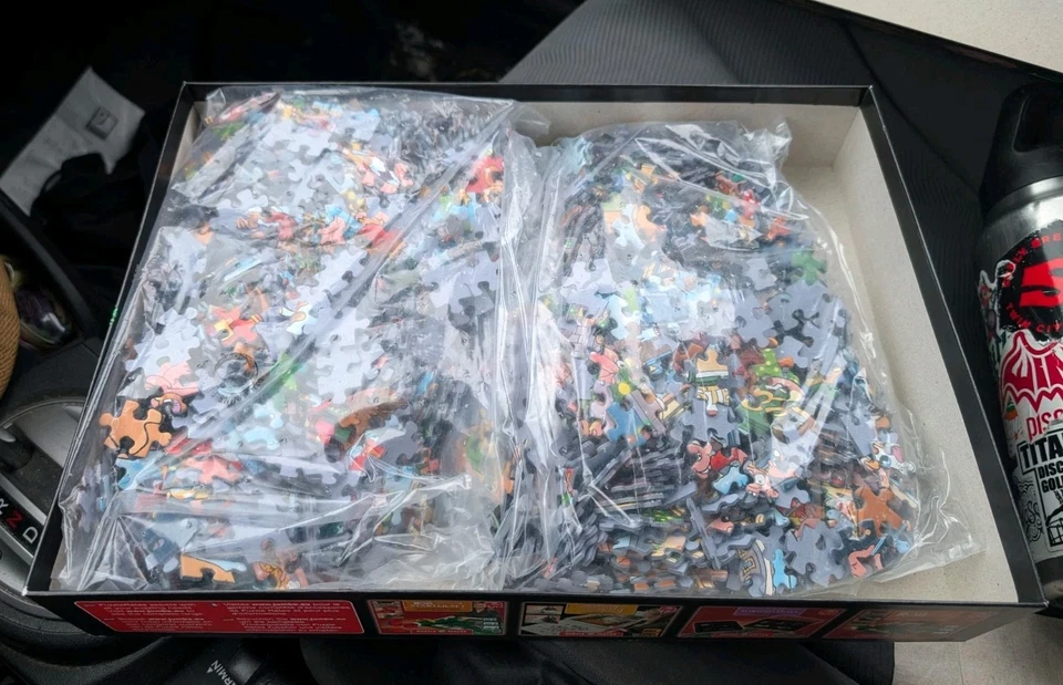 RARE Wasgij Christmas 12 - The Big Turn On! (2x1000 pieces) - Image 3 of 4