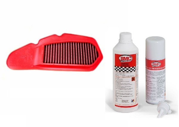 BMC Sportluftfilter Luftfilter+Reiniger Set FüR Honda PCX150 KF12 Bj. 2012-2013-image