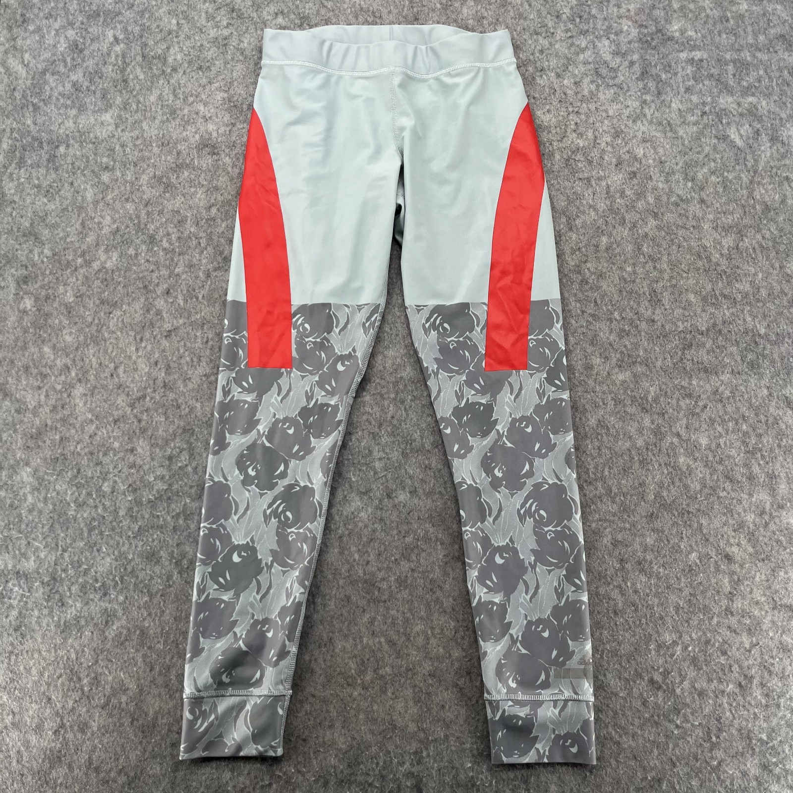Adidas by Stella McCartney Womens Floral Print Legging S Gray