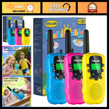 Kids Walkie Talkies 3 Mile Range Outdoor Toy for Boys Girls 3-12 Years