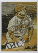 2018 Topps Fire Hot Starts Gold Minted Rhys Hoskins #HS-12 s5j