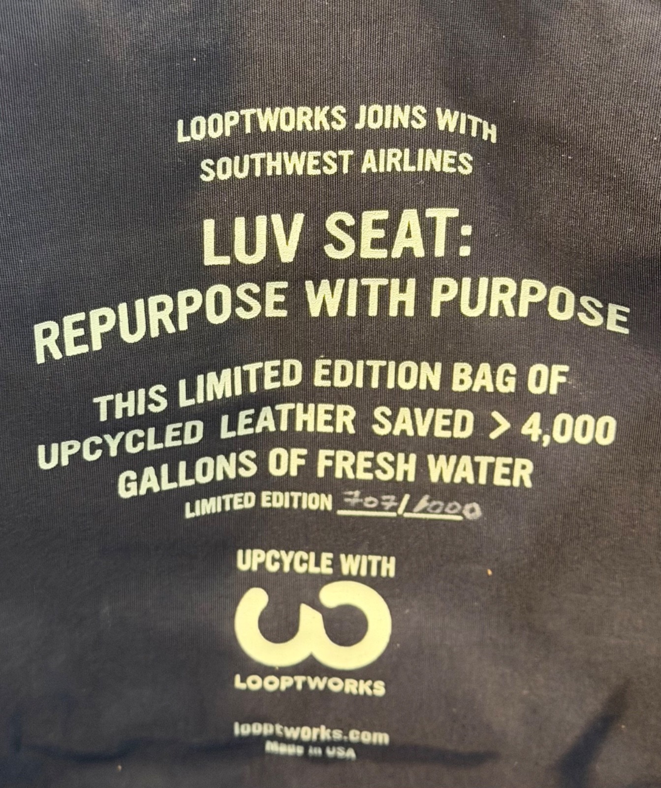 Limited Edition Looptworks In Flight Luvseat Sout… - image 3