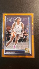 2025 Panini Donruss WNBA Diamond Miller 103/199 Orange Laser Minnesota Lynx