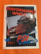 Vintage PSI Performance 1988 '88 Snow Products Catalog Racing Parts Brochure 