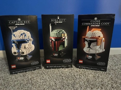 Set of 3 LEGO Star Wars 75349 75277 75350
