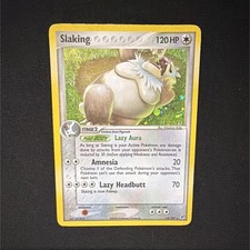Nintendo Slaking 15/107 EX Deoxys 2005 Vintage Holo Rare 120 HP, Eng on eBay