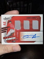 2021 Panini Absolute - Tools of the Trade 3 Swatch Signatures Tanner Houck /99
