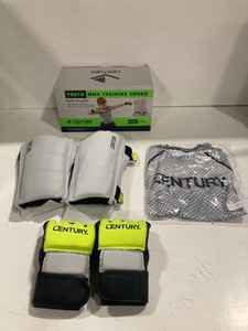 Century Youth MMA Training Combo Size L/XL Rashguard Gloves Shinguards