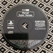 DEMO DISC Marvel Super Heroes PAL English Very Rare Capcom PS1 PlayStation 