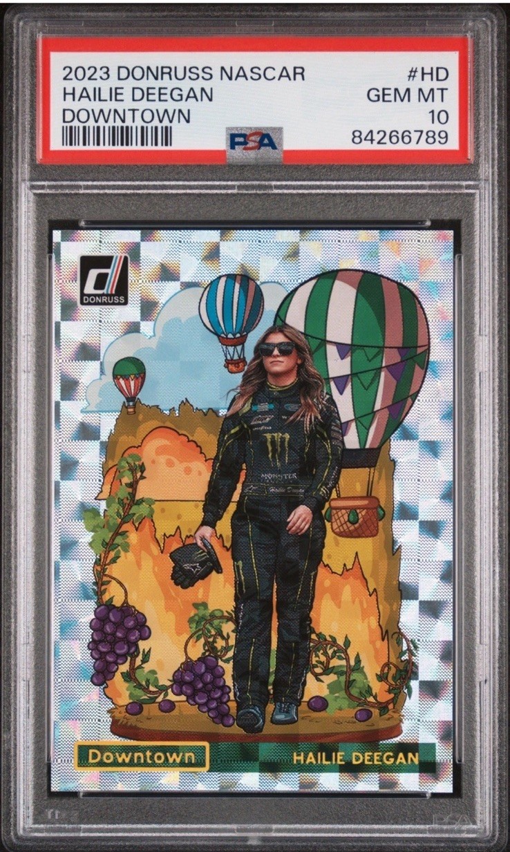 2023 Donruss Hailie Deegan Downtown #HD PSA 10