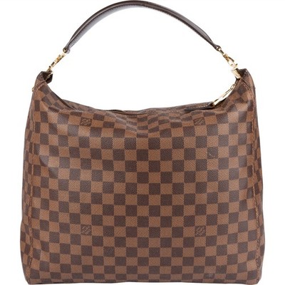 Louis Vuitton Monogram Damier Ebene Canvas Portobello GM Handbag Tasche