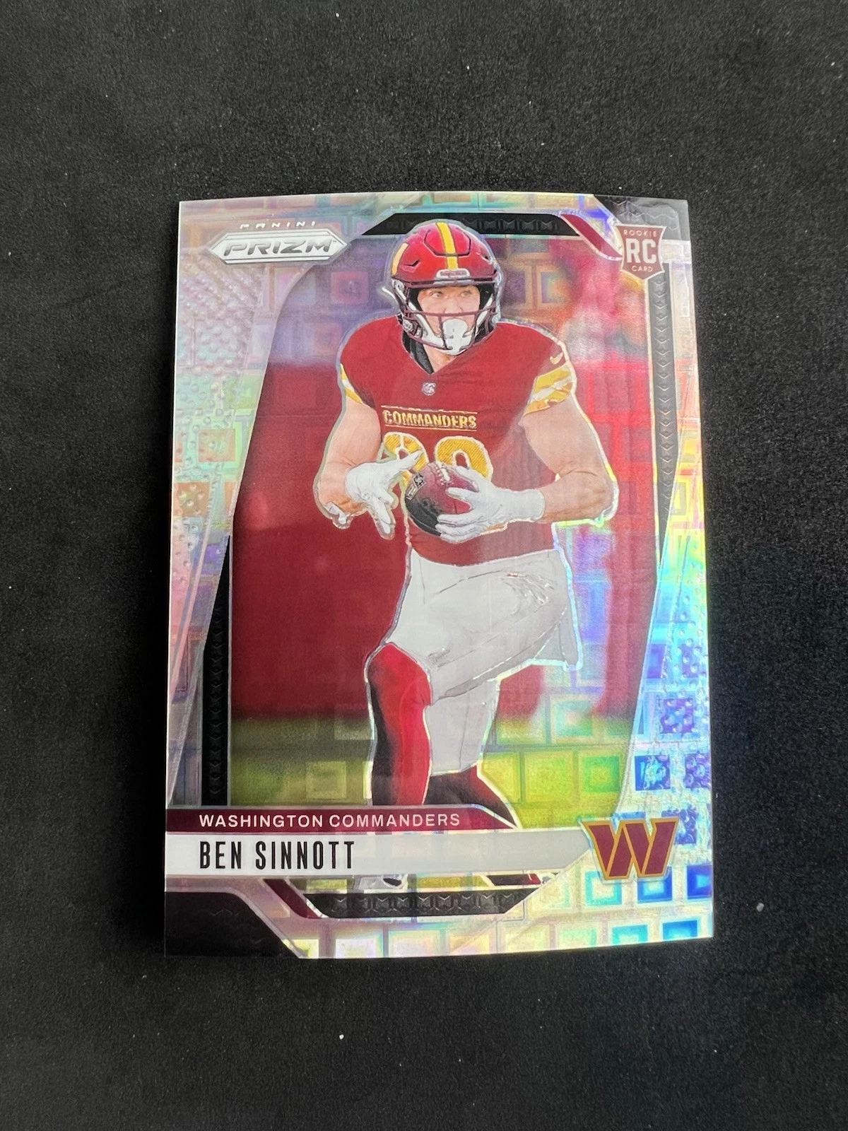 ✨Ben Sinnott 2024 Panini Prizm Premium PANDORA /400 Rookie RC #307 Commanders