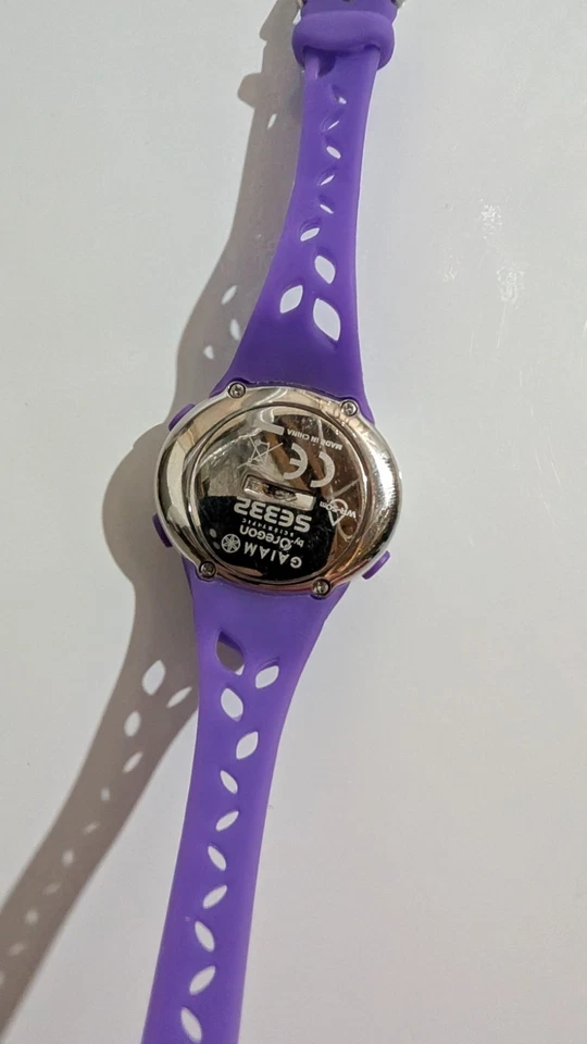 Oregon Scientific SE332 Gaiam FITNESS TRAINER Heart Rate Monitor ~ Purple - Image 3 of 4