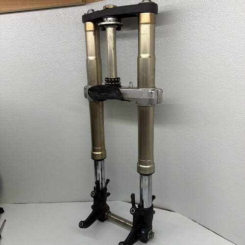 2008 08-10 Suzuki GSXR600 GSXR 600 OEM Front Forks Triple Tree Tube STR8 S217