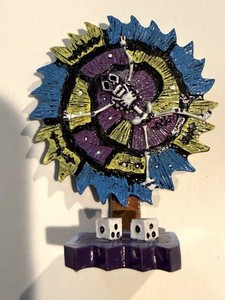 Hawthorne Village Nightmare Before Christmas SKELETON PINWHEEL 2006 EX figure