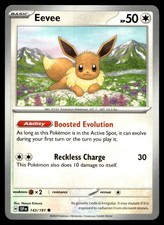 Eevee 143/191 Common Surging Sparks Pokemon Lightly Played