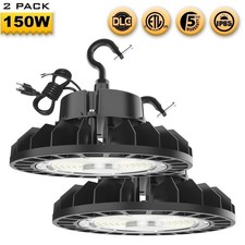 2X Led UFO High Bay Light 150W Industrial Commercial Warehouse Lighting Fixtures