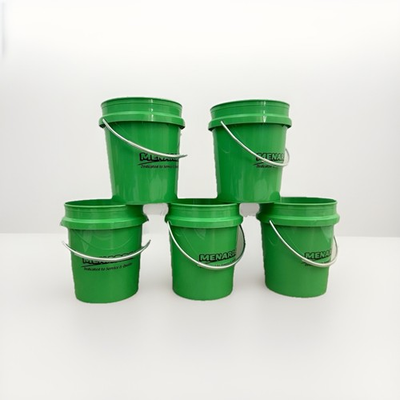 #ad #ad SHIPS TODAY Set of 5 Menards 400mL Mini Bucket W Steel Handle $16.99