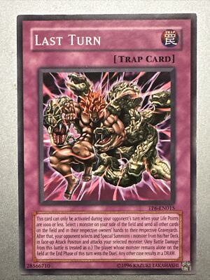 1x Last Turn TP6-EN015 Yu-Gi-Oh! Common Mint/Near Mint NM English