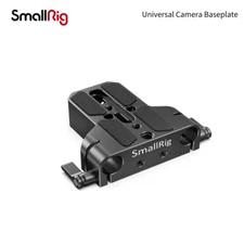 SmallRig Universal Baseplate with Dual 15mm Rod Rail Clamp for Camera Cage 1674