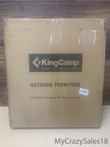 KingCamp Folding Bamboo Table (64x10.5x71.5cm) - Picture 2 of 4