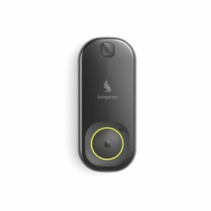Kangaroo A0008 Wi-fi Doorbell Camera and Chime - Black