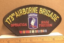 US Army - 173rd Airborne Brigade - Operation Iraqi Freedom Embroidered Patch