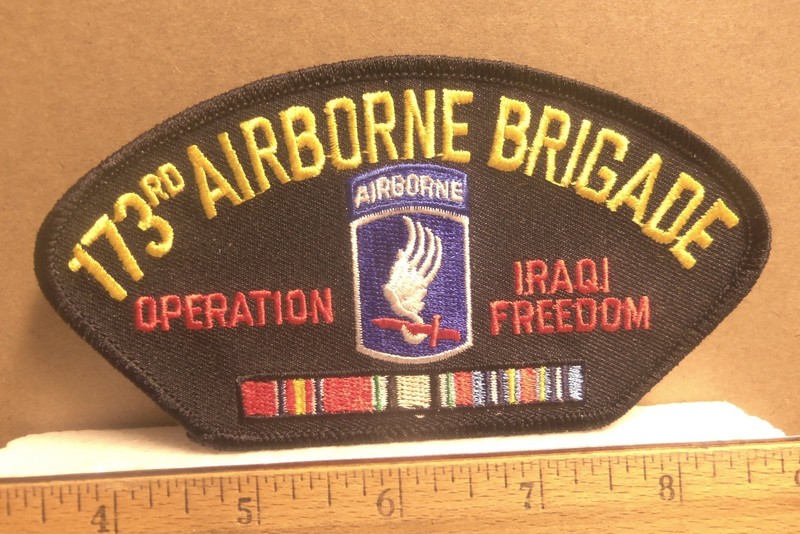 US Army - 173rd Airborne Brigade - Operation Iraqi Freedom Embroidered Patch