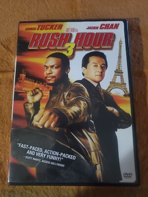 RUSH HOUR 3 (DVD, 2007) - ***FREE SHIPPING***