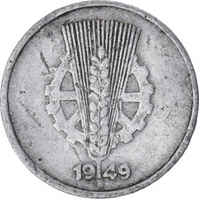 #948778 M&uuml;nze, GERMAN-DEMOCRATIC REPUBLIC, 10 Pfennig, 1949
