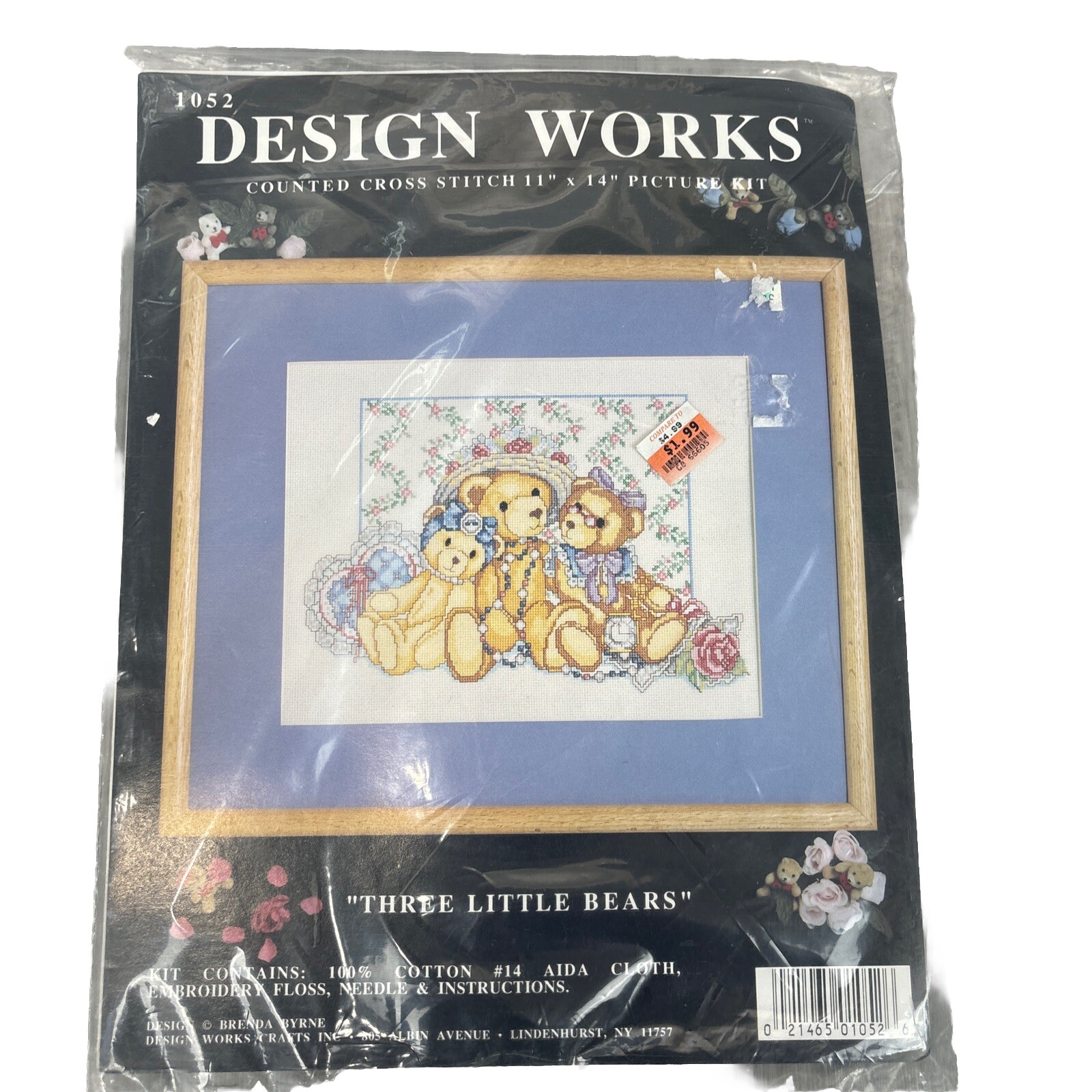 Kit | Three Little Bears | 11x14 | Free Ship