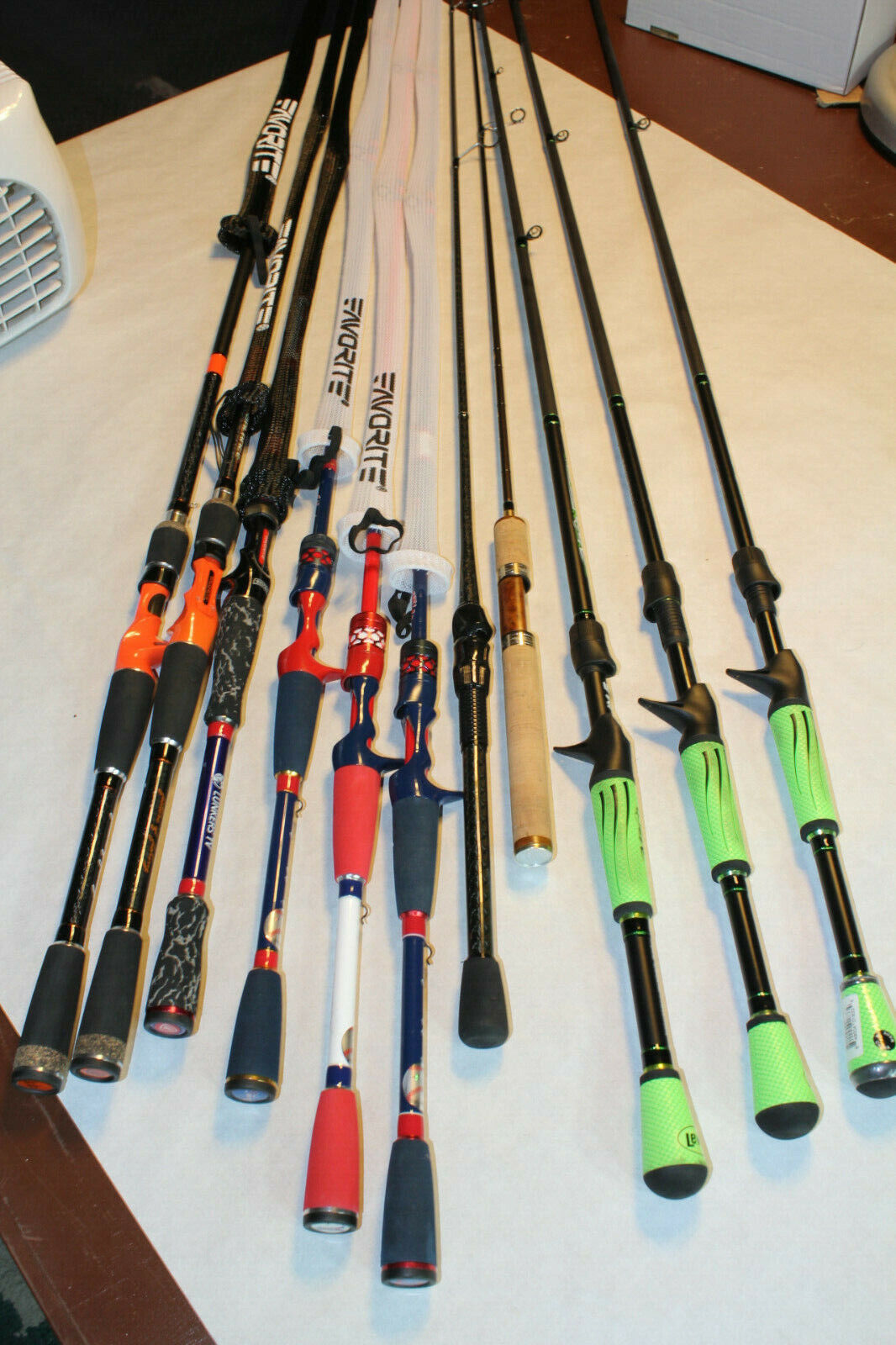 Favorite USA Balance fishing rod 7'4 Heavy casting 7'6 Bass