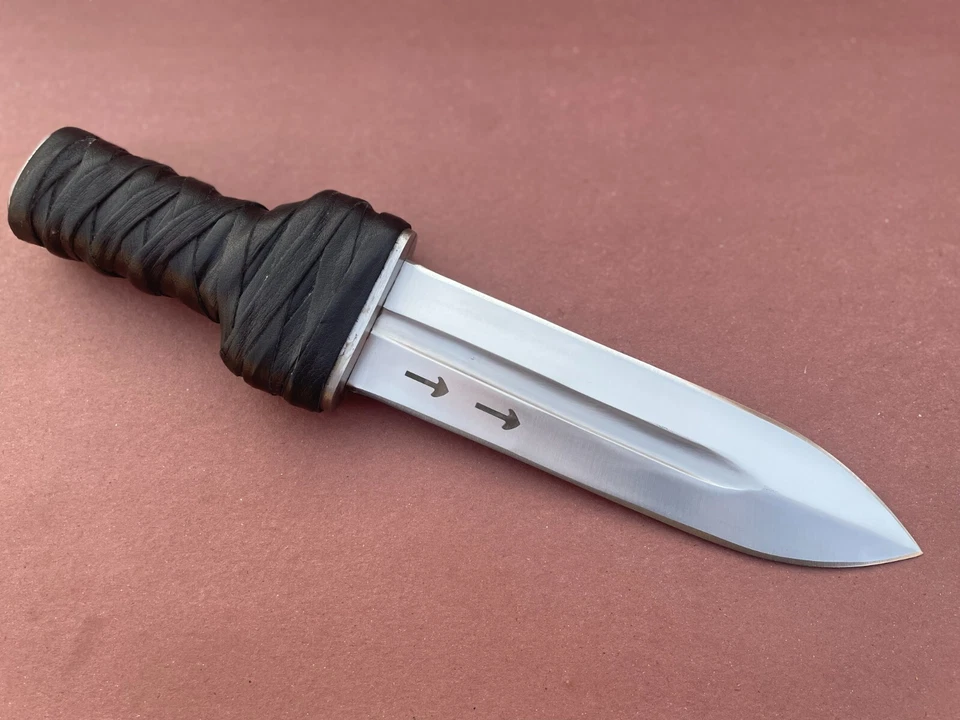 Handmade Thorfinn Dagger KNIFE, Anime Vinland Saga Carbon Steel HUNTING Knife - Image 4 of 4
