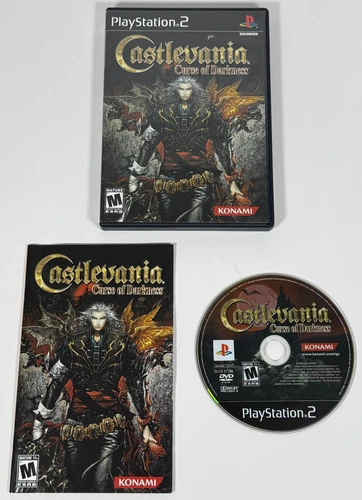 Castlevania: Curse of Darkness (Sony PlayStation 2, 2005) Complete CIB - TESTED