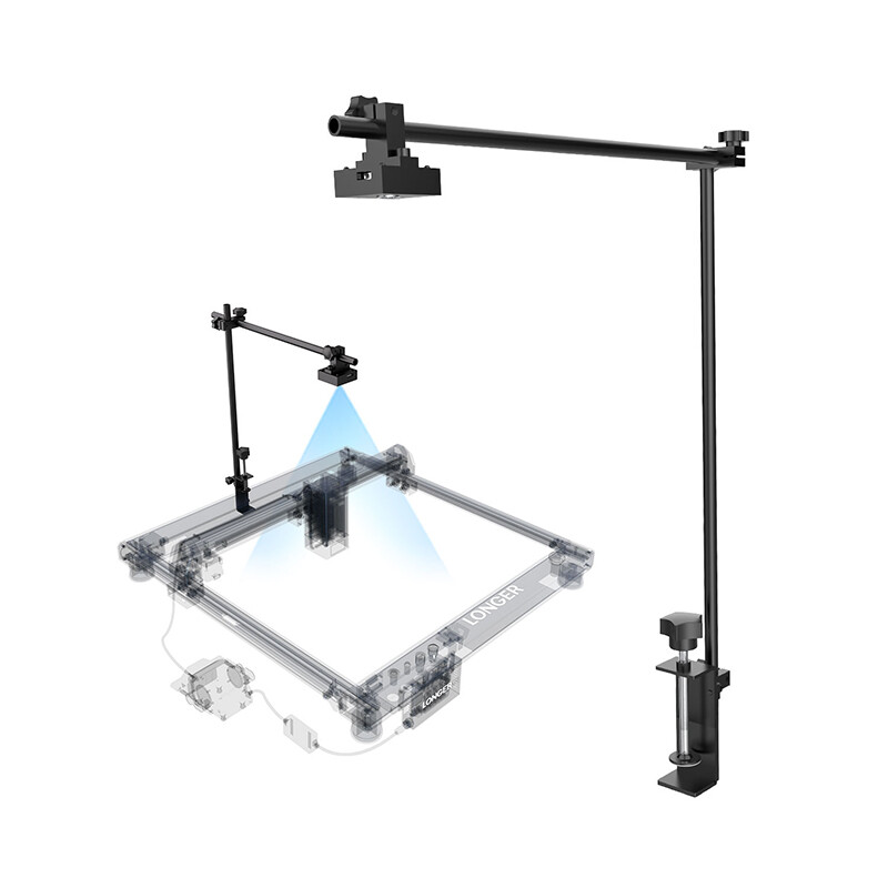 LONGER LightBurn Camera Kit for Laser Engravers 5MP Time-Lapse Digital Camera
