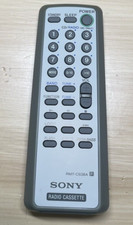 Sony Radio Cassette Remote Control RMT-CS38A Tested  Works Excellent Condition