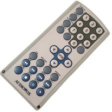 Audiovox Remote Control Portable DVD Player Grey Used 13634310 Clicker Power