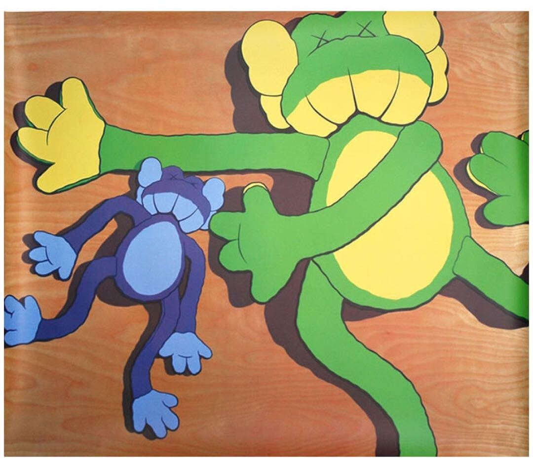 A BATHING APE - KAWS BAPE GALLERY ポスター A BATHING APE - KAWS BAPE GALLERY ポスター KAWS | KAWS x A