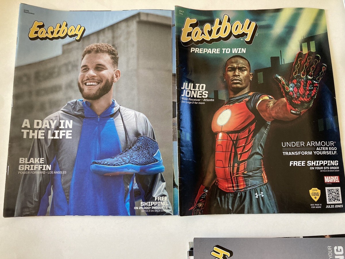 13 Eastbay Catalogs Spring 2014-2017 Mix Magazine Sports Catalog
