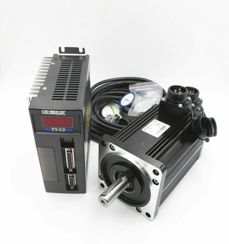 3sets 1.8KW 3000rpm 6Nm NEMA42 AC 220V Servo Motor Drive Kits with 3M Cables - Picture 12 of 12