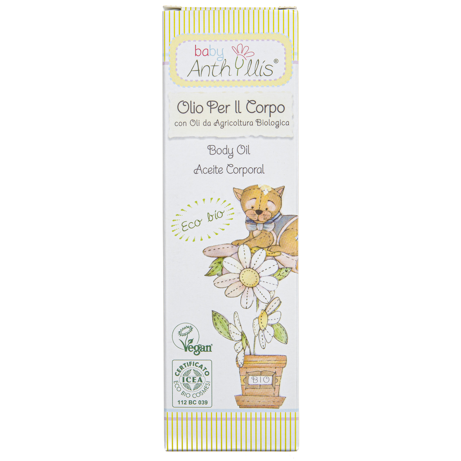 Baby Anthyllis Cuerpo Oliva, 100 ml