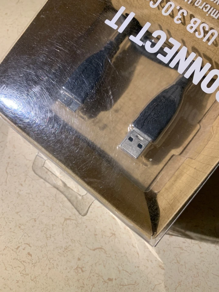 Micro USB 3.0 Cable High Speed Data SYNC For HDD Portable External Hard Drive - Image 2 of 4