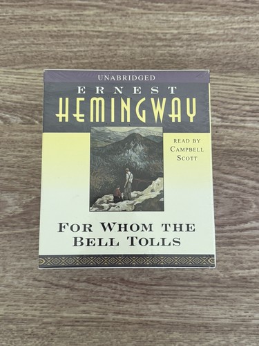 For Whom the Bell Tolls (AUDIO CD) New Sealed - Picture 1 of 5