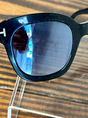Tom Ford Beatrix-02 TF613 01C Womens Matte Black Frame with Blue Lens Sunglasses Tom Ford Beatrix-02 TF613 Sunglasses | Fashion Eyewear US main image 3
