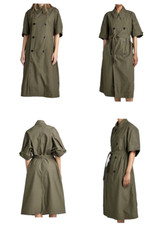 G-star High Trench Short Sleeve Dress Wmn *bnwt*size-l*colour-combat*