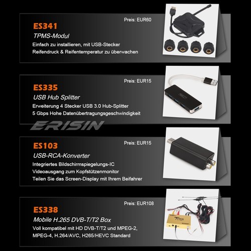 Android 13 Autoradio Navi Für VW Passat CC Golf 5 Golf 6 Tiguan Skoda Yeti SEAT - Bild 24 von 24
