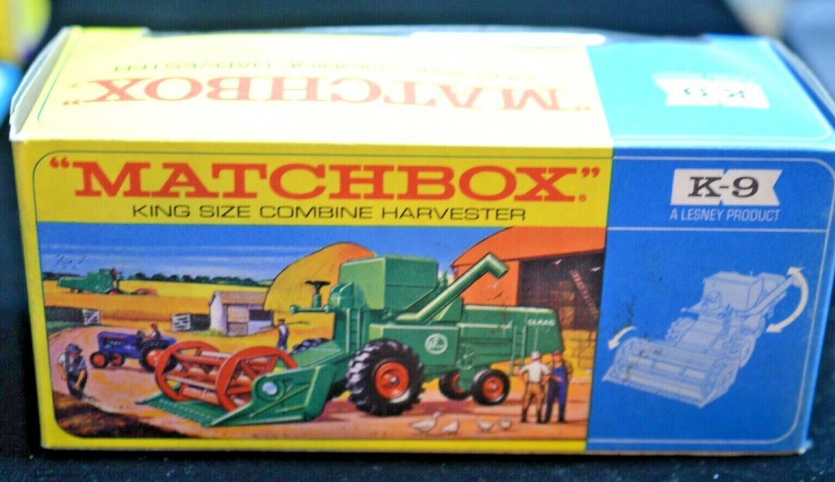 MATCHBOX　KING SIZE K-9　レズニー マッチボックス Matchbox Lesney K-9 King Size Combine Harvester | eBay