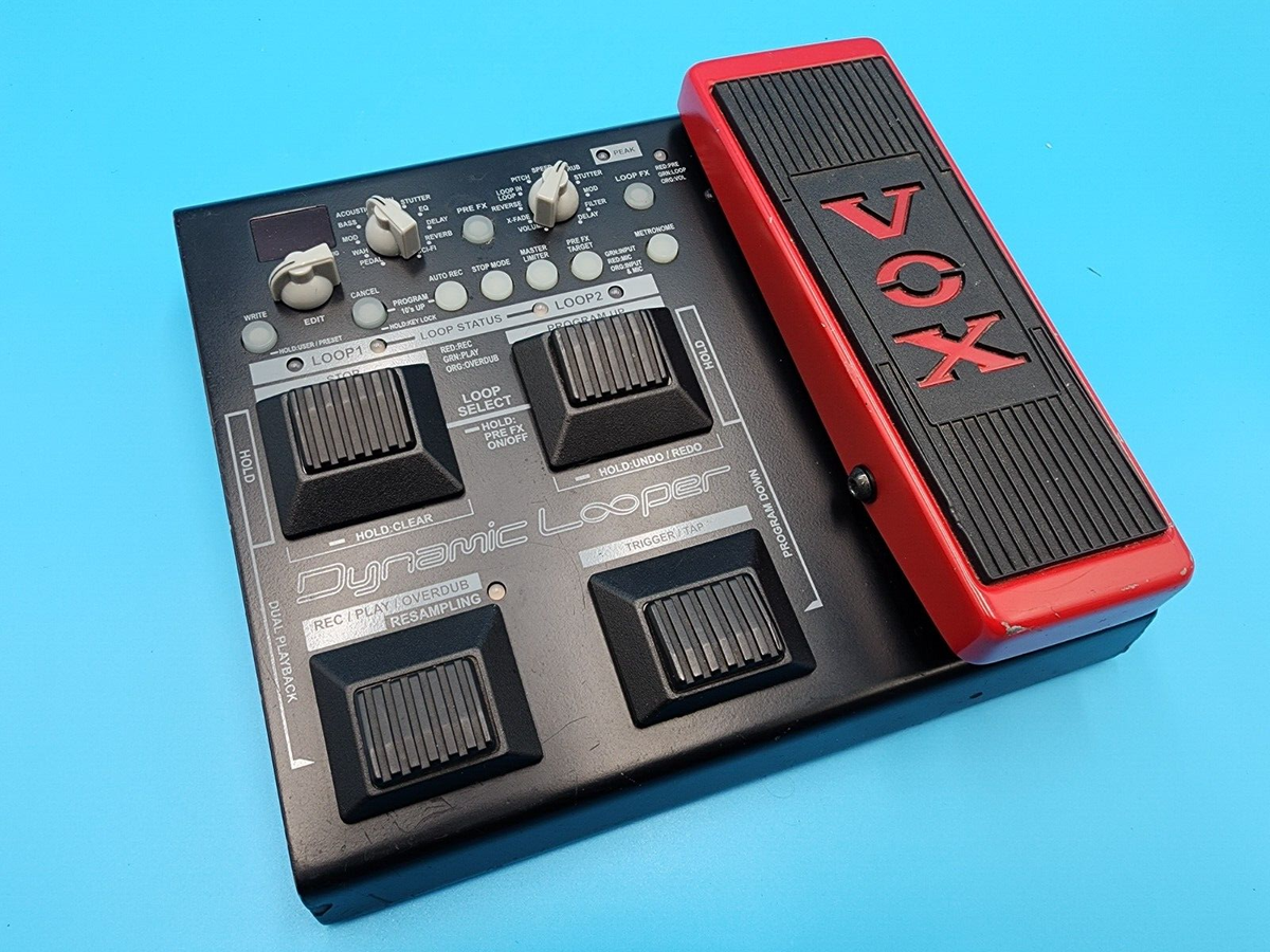Vox VDL1 Dynamic Looper Guitar Effect Pedal Bass VDL 1 Processor