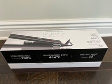 Gama Professional Vera Ceramika Ultra Heat Flat Iron 1.2" x 4.3" Real Ceramic